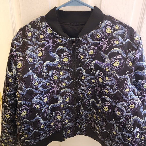 Blackmilk Cthulhu Bomber Jacket XL - Picture 4 of 4